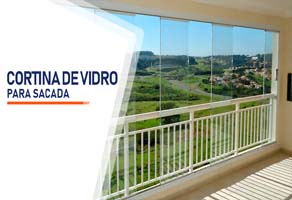 Cortina de Vidro para Sacada Itanhaém